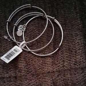 Alex and Ani Silver Bracelets